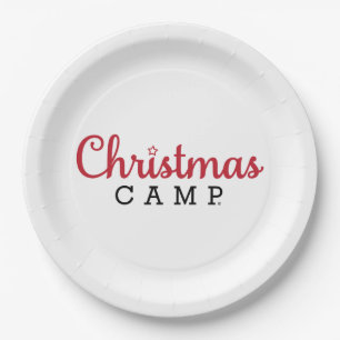 Christmas Camp Paper Plate Christmas Party