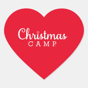 Christmas Camp Stickers   Christmas Stickers