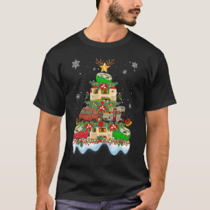 Christmas Camping  X mas Camping Truck Tree Camper T-Shirt