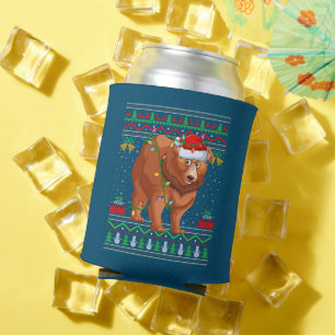 Christmas can cooler