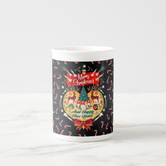 Christmas Candies Bone China Mug