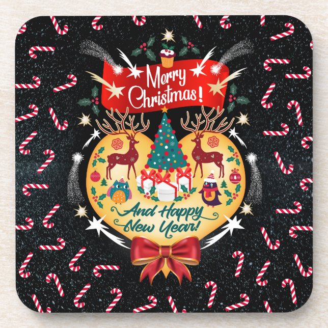 Christmas Candies Coaster (Front)