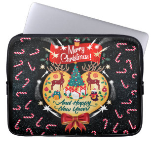 Christmas Candies Laptop Sleeve