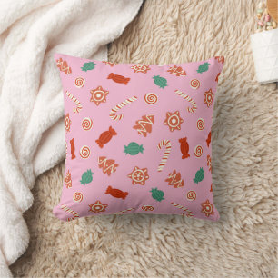 Christmas candies - pink cushion