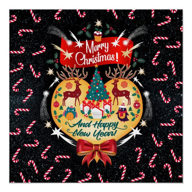 Christmas Candies Poster (Front)