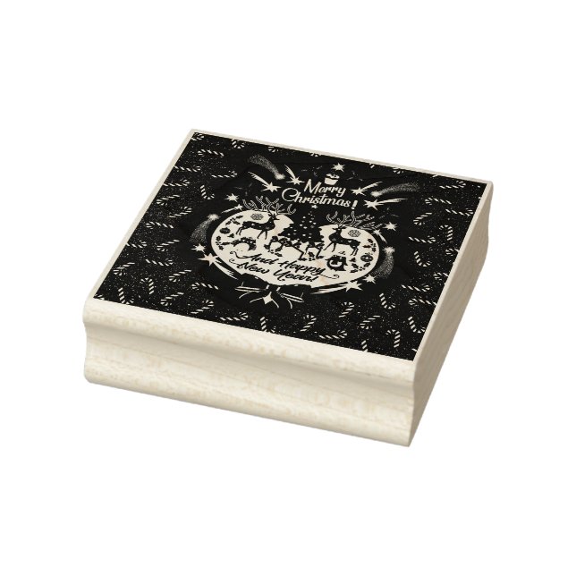 Christmas Candies Rubber Stamp (Stamp)