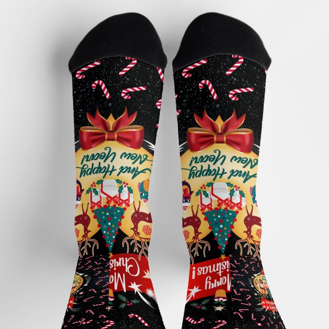 Christmas Candies Socks (Top)