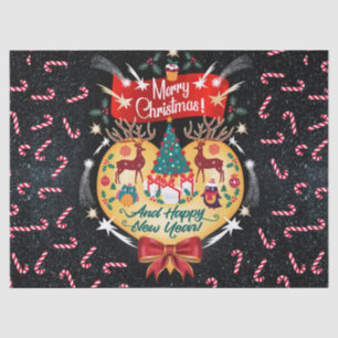 Christmas Candies Tissue Paper