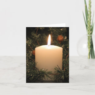 Christmas Candle 4 2014 Holiday Card