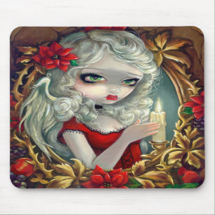 "Christmas Candle" Mousepad
