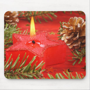 Christmas Candle Mousepad