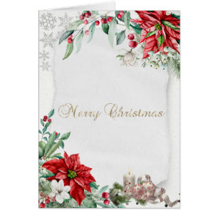 Christmas Candle ,Snowflakes,Poinsettia Christmas