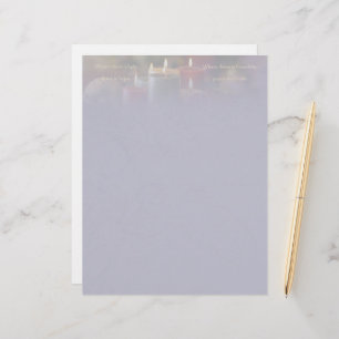 Christmas Candle Stationery