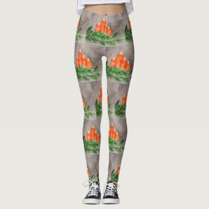 Christmas Candles Leggings