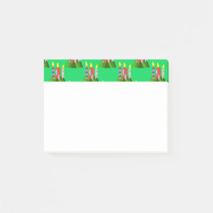 Christmas Candles Post-it Notes