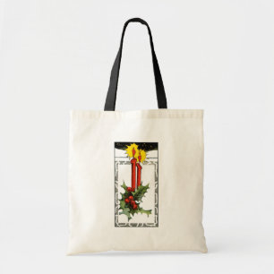 Christmas Candles Tote Bag