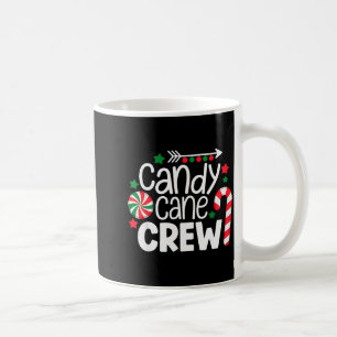 Christmas Candy Cane Crew Shirt Women Girls Boys K Coffee Mug