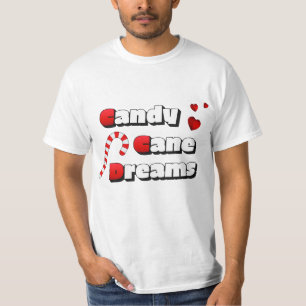 Christmas Candy Cane Dreams  T-Shirt
