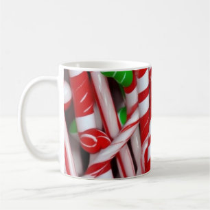 Christmas Candy Cane Holiday Mug