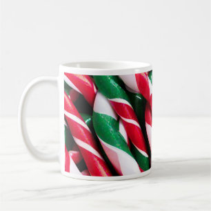 Christmas Candy Cane Holiday Mug