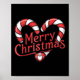 Christmas Candy Cane – Merry Christmas  Poster
