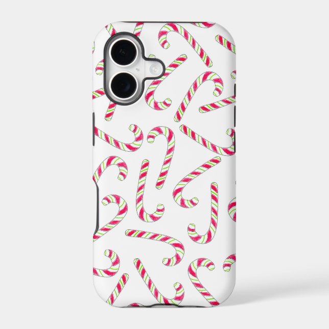 Christmas candy cane pattern (Back)