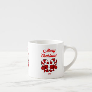 Christmas Candy Canes Espresso Mug