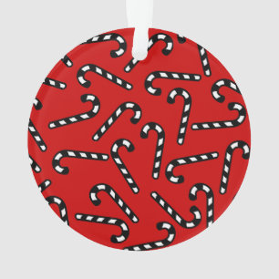 Christmas Candy Canes Ornament
