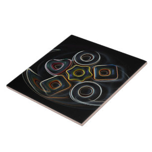 Christmas candy ceramic tile