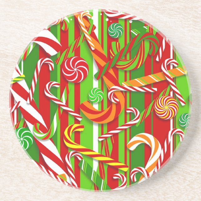 Christmas Candy Coaster (Front)
