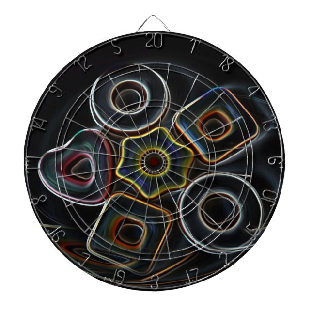 Christmas candy dartboard (Front)