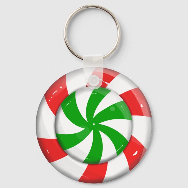 Christmas Candy Key Ring (Front)