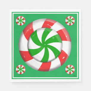 Christmas Candy Napkin