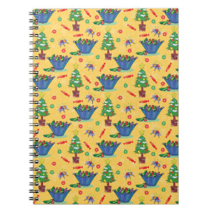 Christmas candy notebook