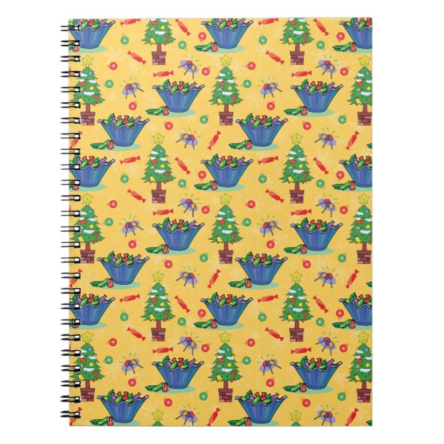 Christmas candy notebook (Front)