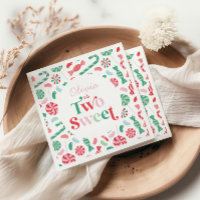 Christmas Candy Two Sweet 2nd Birthday