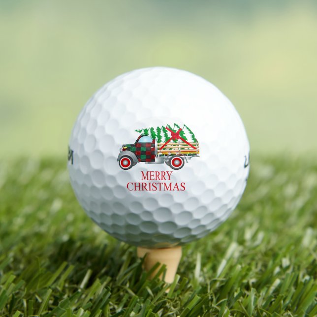 Christmas Car Golf Balls (Insitu Tee)