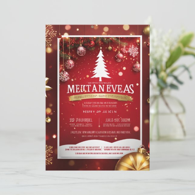 Christmas Card (Standing Front)