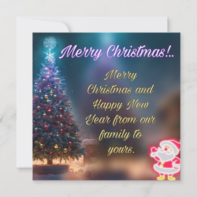 Christmas card  (Front)