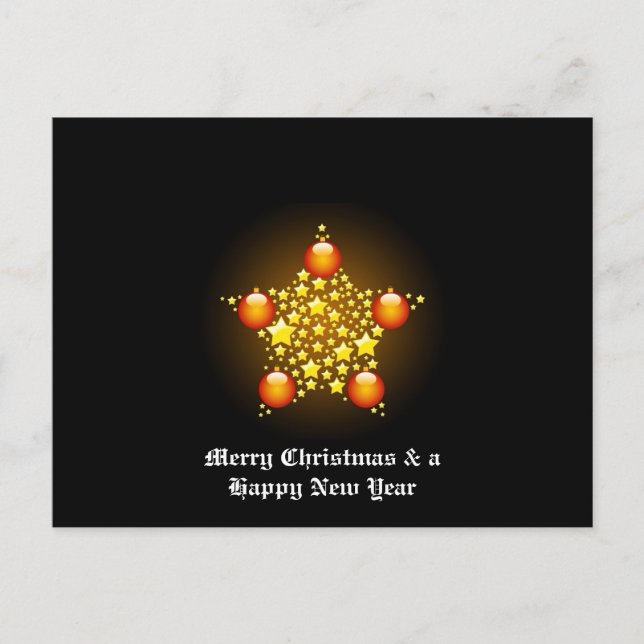 Christmas Card9 Holiday Postcard (Front)