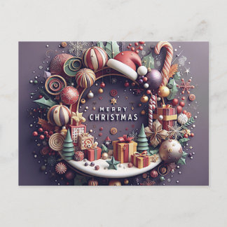 Christmas Card - 3D Theme