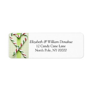 Christmas Card Address Label Stickers