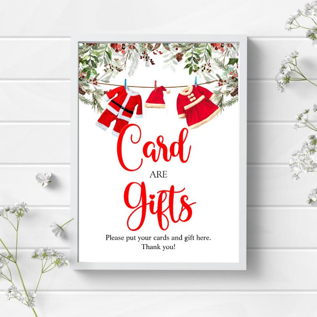 Christmas Card and Gifts Sign (Creator Uploaded)