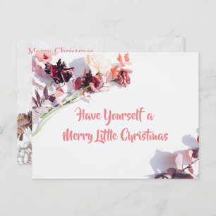 Christmas Card - Beautiful of Rose
