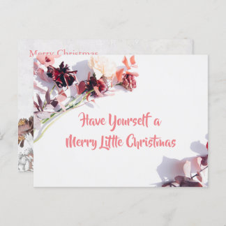 Christmas Card - Beautiful of Rose
