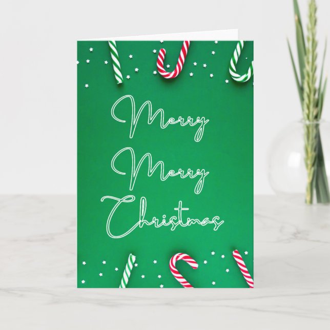 Christmas Card - Blank Inside - Add Custom Message (Front)