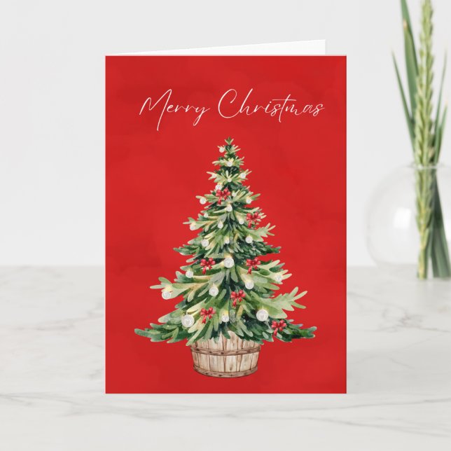Christmas Card - Blank Inside - Add Custom Message (Front)