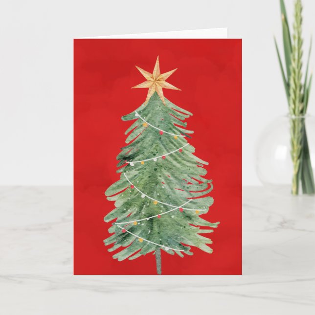 Christmas Card - Blank Inside - Add Custom Message (Front)