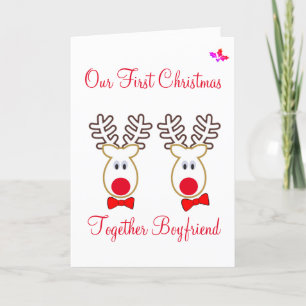 Christmas Card - Boyfriend Husband Mr or Her Name