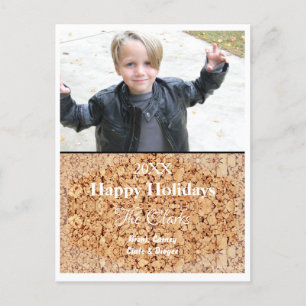 Christmas Card Cork Postcard - HAMbWG